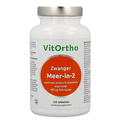 VitOrtho Meer in 2 zwanger 120 Tabletten
