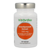 VitOrtho Groenlipmossel extract 500mg 60.00 Vegetarische capsules