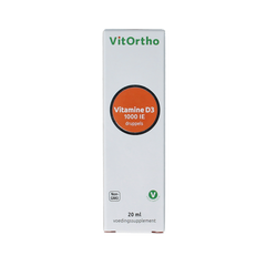 VitOrtho Vitamine D3 1000IE druppels 20 Milliliter