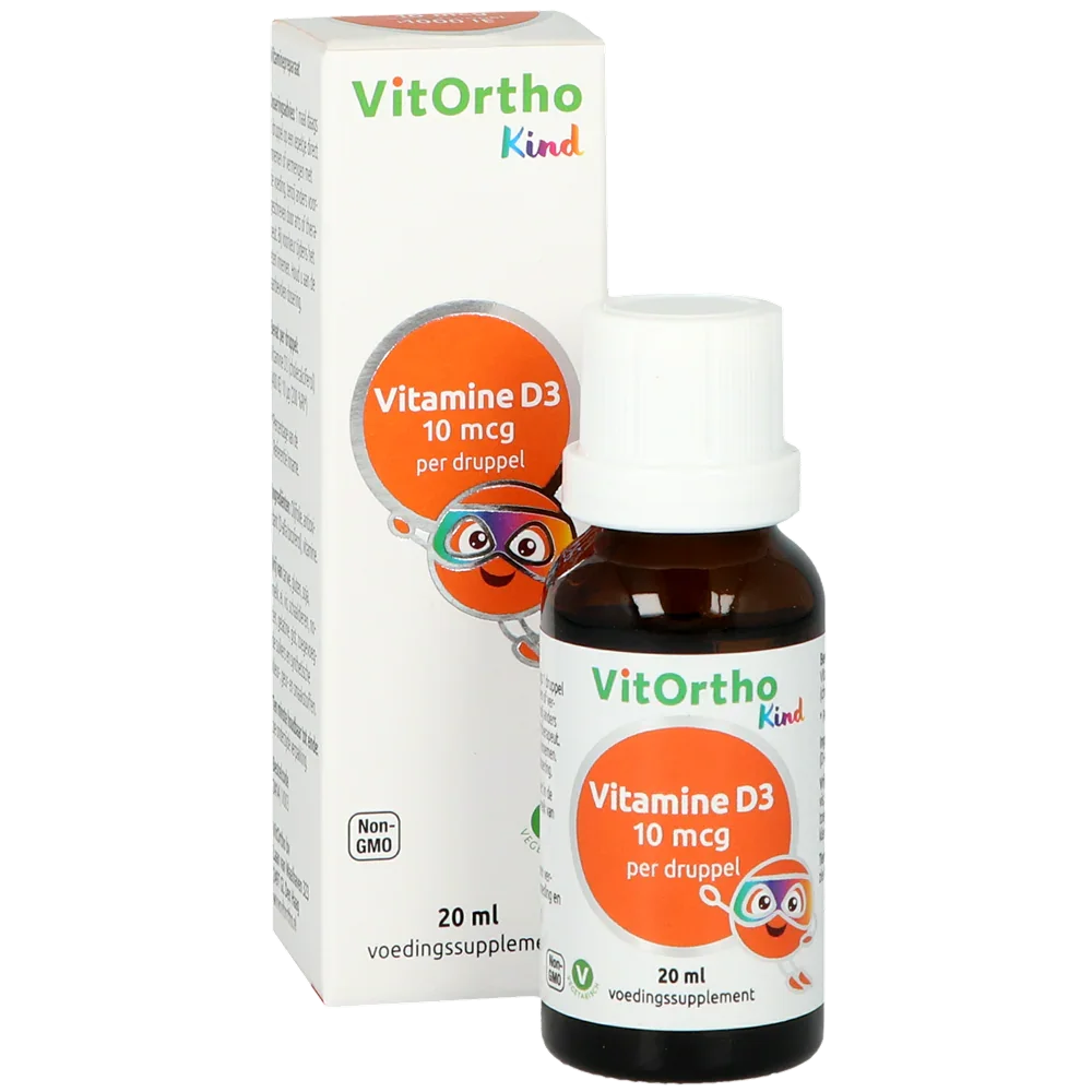 VitOrtho Vitamine D3 10mcg (Kind) 20 Milliliter