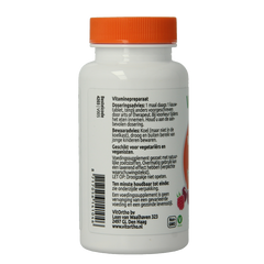 VitOrtho Vitamine C 250mg met 25mg bioflavonoiden 60 Kauwtabletten