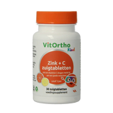 VitOrtho Zink + C kind zuigtabletten 30 Zuigtabletten