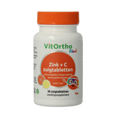 VitOrtho Zink + C kind zuigtabletten 30 Zuigtabletten