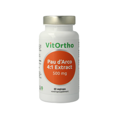 VitOrtho Pau d'arco extract 500mg 60 Vegetarische capsules