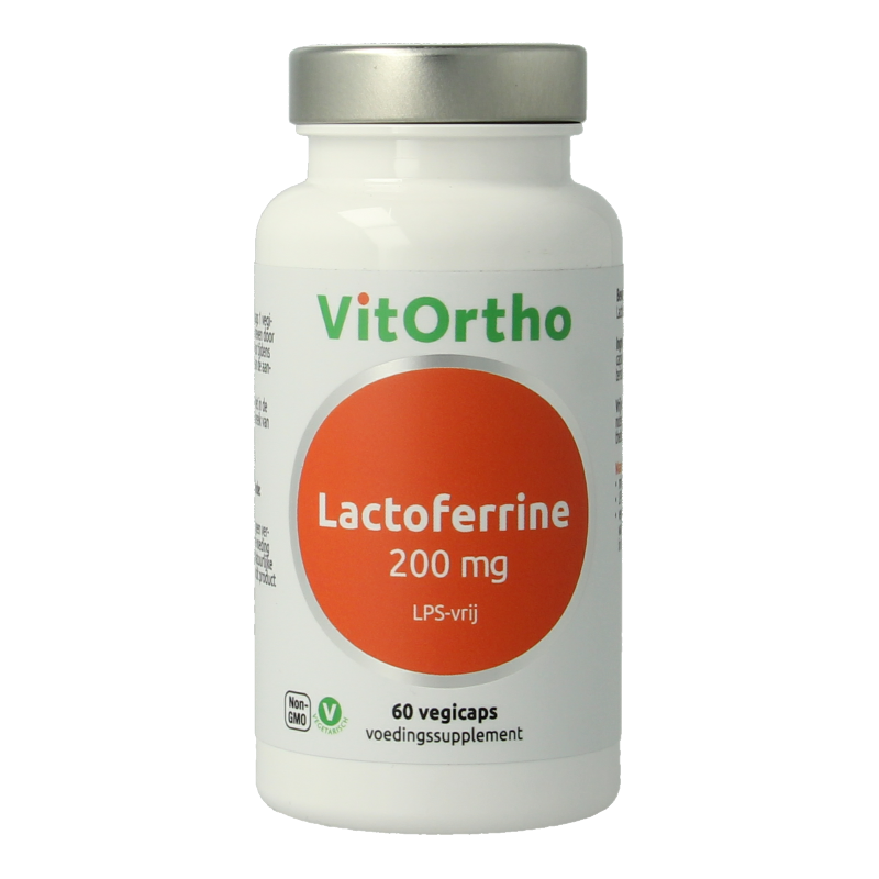 VitOrtho Lactoferrine 200 mg 60 Vegetarische capsules