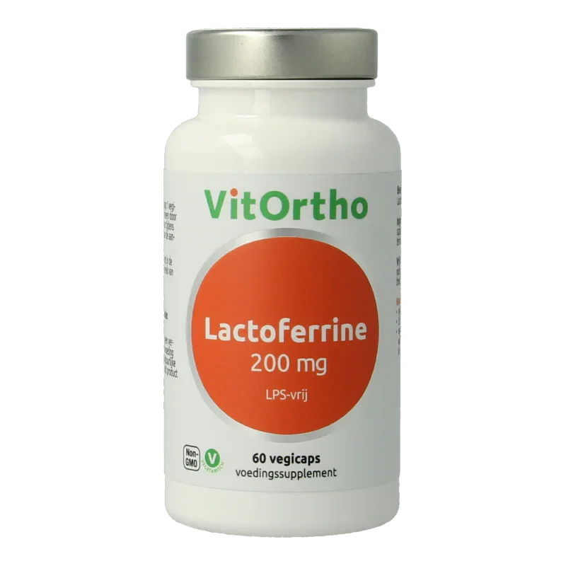 VitOrtho Lactoferrine 200 mg 60 Vegetarische capsules