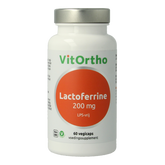 VitOrtho Lactoferrine 200 mg 60.00 Vegetarische capsules