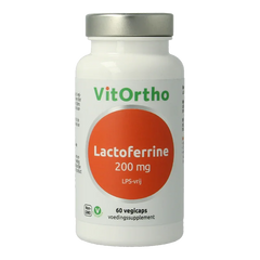 VitOrtho Lactoferrine 200 mg 60 Vegetarische capsules