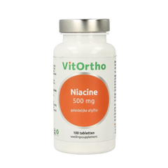 VitOrtho Niacine 500mg 100 Tabletten