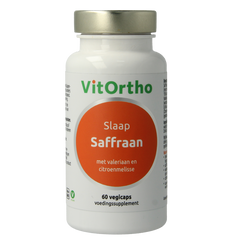 VitOrtho Saffraan slaap 60 Vegetarische capsules