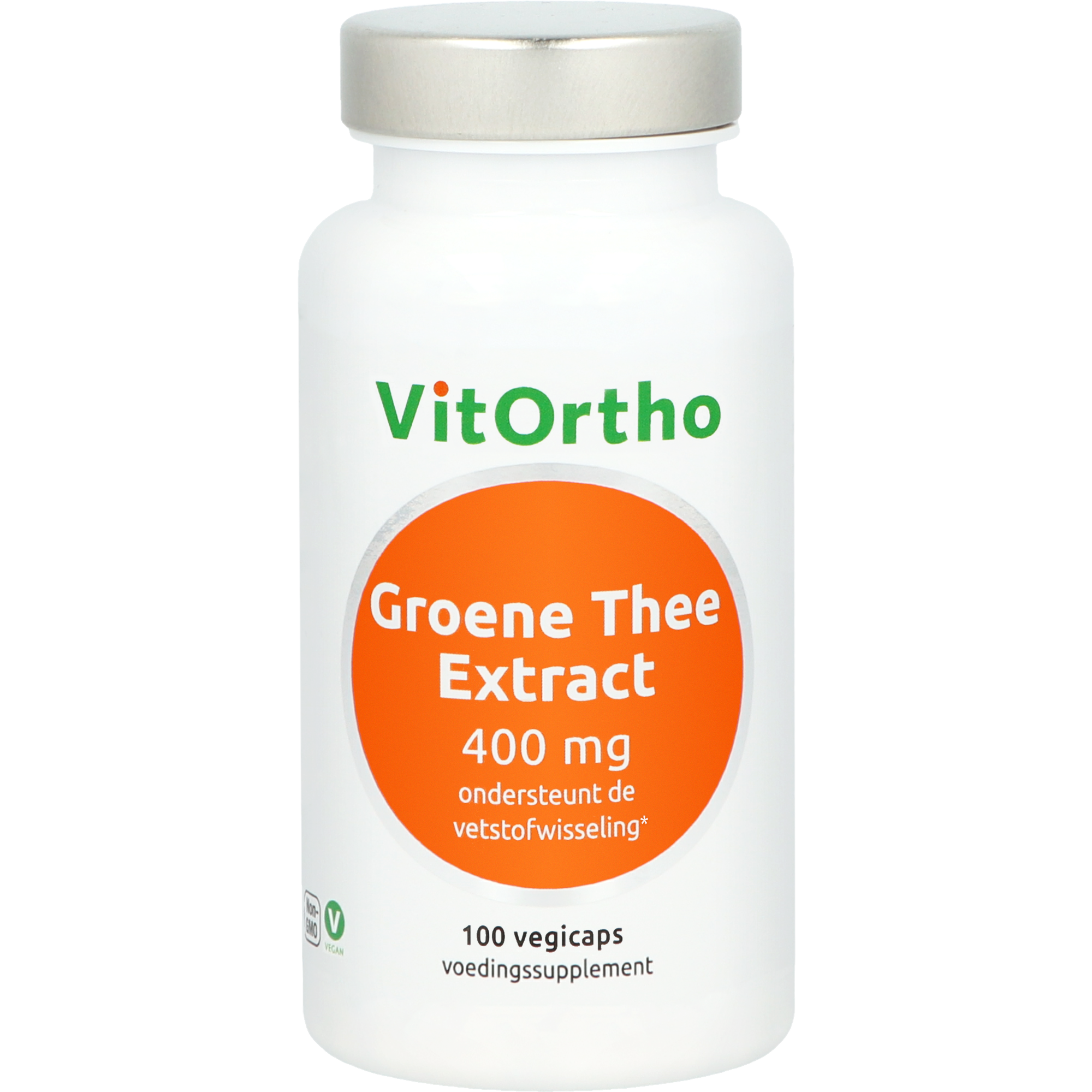 VitOrtho Groene thee extract 400 mg 100 Capsules