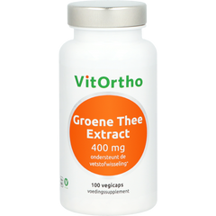 VitOrtho Groene thee extract 400 mg 100.00 Capsules