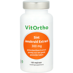 VitOrtho Sint Janskruid extract 300 mg 100 Vegetarische capsules