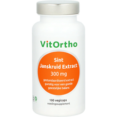 VitOrtho Sint Janskruid extract 300 mg 100 Vegetarische capsules