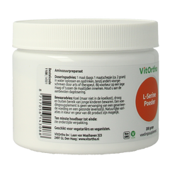 VitOrtho L-Serine poeder 200.00 Gram