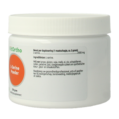 VitOrtho L-Serine poeder 200.00 Gram