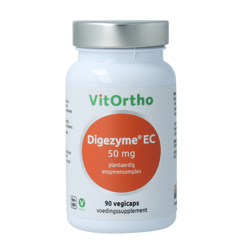 VitOrtho Digezyme 50mg 90.00 Vegetarische capsules