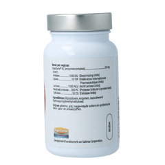 VitOrtho Digezyme 50mg 90 Vegetarische capsules