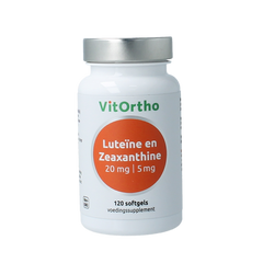 VitOrtho Luteine en zeaxanthine 120 Softgels
