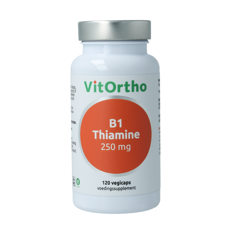 VitOrtho B1 thiamine 250mg 120 Vegetarische capsules