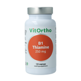 VitOrtho B1 thiamine 250mg 120 Vegetarische capsules