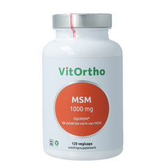 VitOrtho MSM 1000mg OptiMSM 120.00 Vegetarische capsules