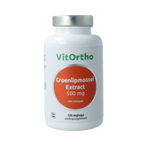 VitOrtho Groenlipmosselextract 500mg 120 Vegetarische capsules