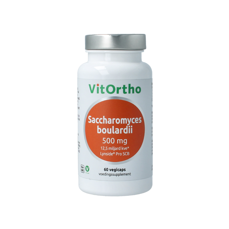 VitOrtho Saccharomyces boulardii 500mg 60 Vegetarische capsules