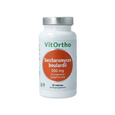VitOrtho Saccharomyces boulardii 500mg 60.00 Vegetarische capsules