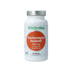 VitOrtho Saccharomyces boulardii 500mg 60.00 Vegetarische capsules