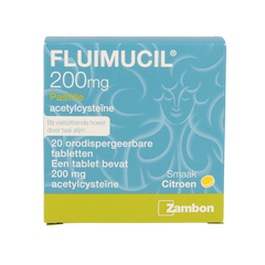 Fluimucil Pastilles 20 Pastilles