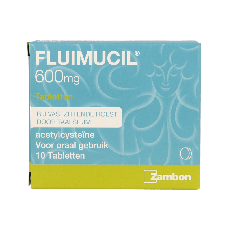 Fluimucil Tablet 600mg 10 Tabletten
