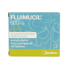 Fluimucil Tablet 600mg 10 Tabletten