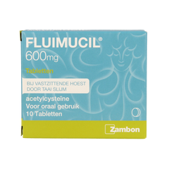 Fluimucil Tablet 600mg 10.00 Tabletten