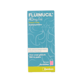Fluimucil Drank 40mg/ml forte aardbei 200.00 Milliliter