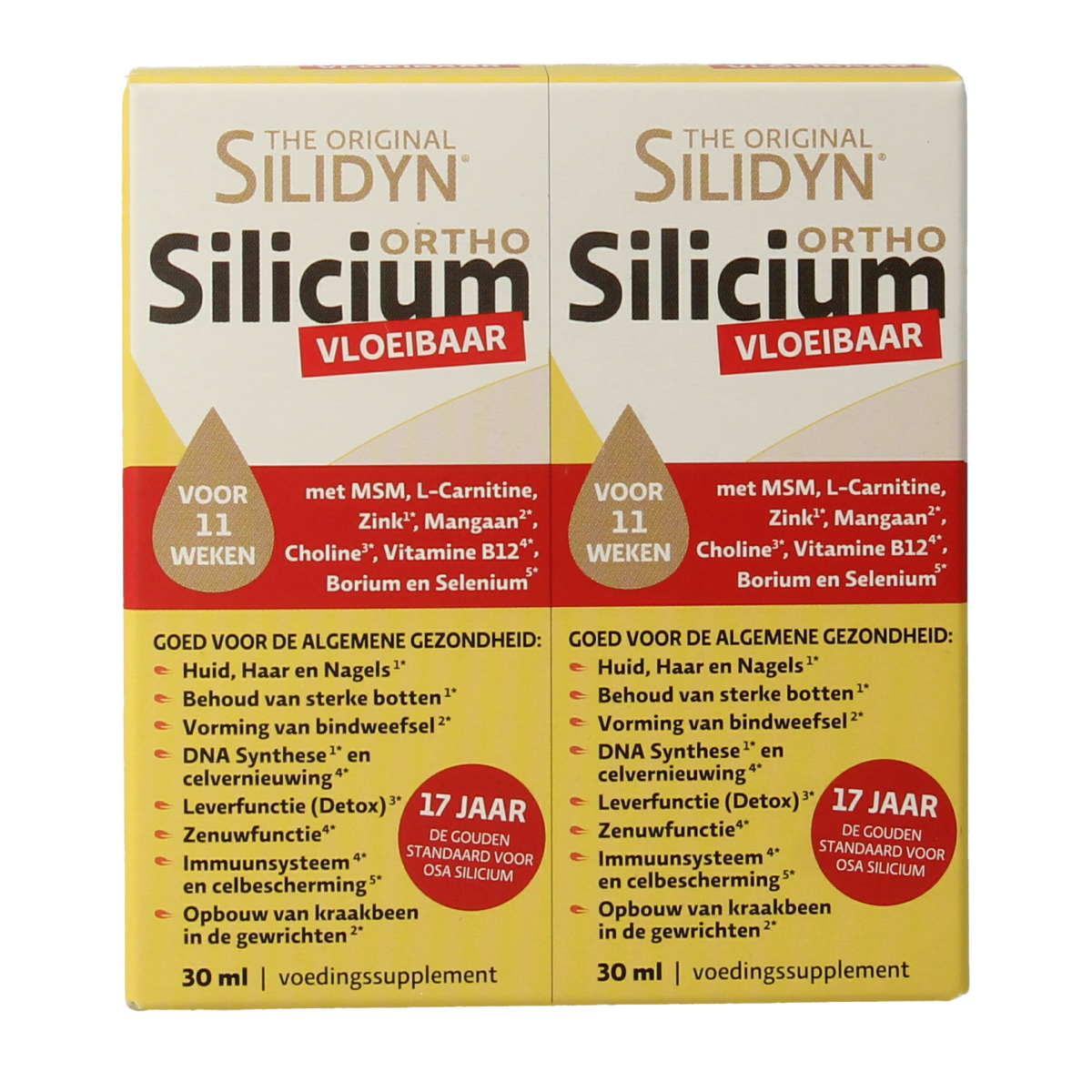 Silidyn Ortho silicium duoverpakking 2 x 30ml 60.00 Milliliter