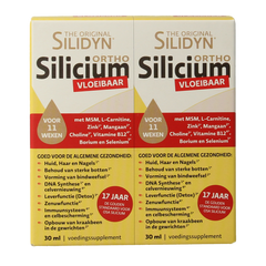 Silidyn Ortho silicium duoverpakking 2 x 30ml 60.00 Milliliter