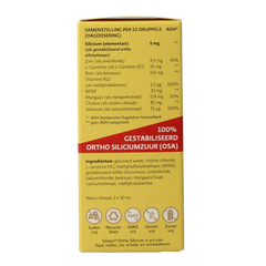 Silidyn Ortho silicium duoverpakking 2 x 30ml 60 Milliliter