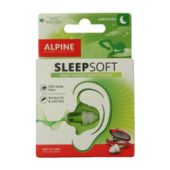 Alpine Sleepsoft oordopjes 1.00 Paar