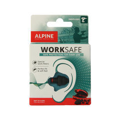 Alpine Worksafe oordopjes 1.00 Paar