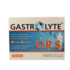 Gastrolyte O.R.S. Orange 10.00 Sachets