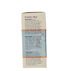 Gastrolyte O.R.S. Orange 10.00 Sachets