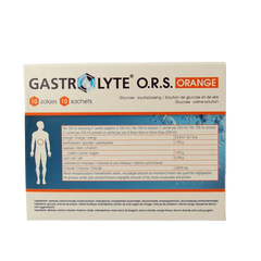 Gastrolyte O.R.S. Orange 10.00 Sachets