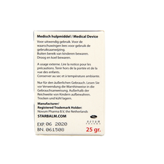 Star balm Wit 25 Gram