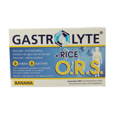Gastrolyte O.R.S. rijst/banaan 6 Sachets