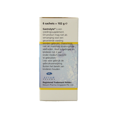 Gastrolyte O.R.S. rijst/banaan 6 Sachets