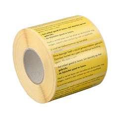 Spruyt Hillen Sticker bezorgen/bijsluiter 1000.00 Stuks