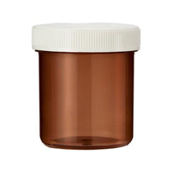 Spruyt Hillen Tabletflacon 40ml bruin met dop 80 Stuks