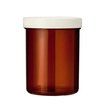 Spruyt Hillen Tabletflacon 170ml bruin met dop 35 Stuks