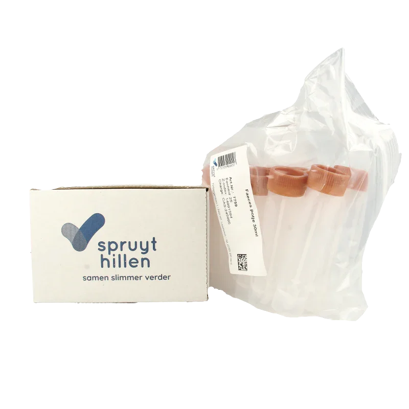 Spruyt Hillen Faeces potje 30ml 25 Stuks